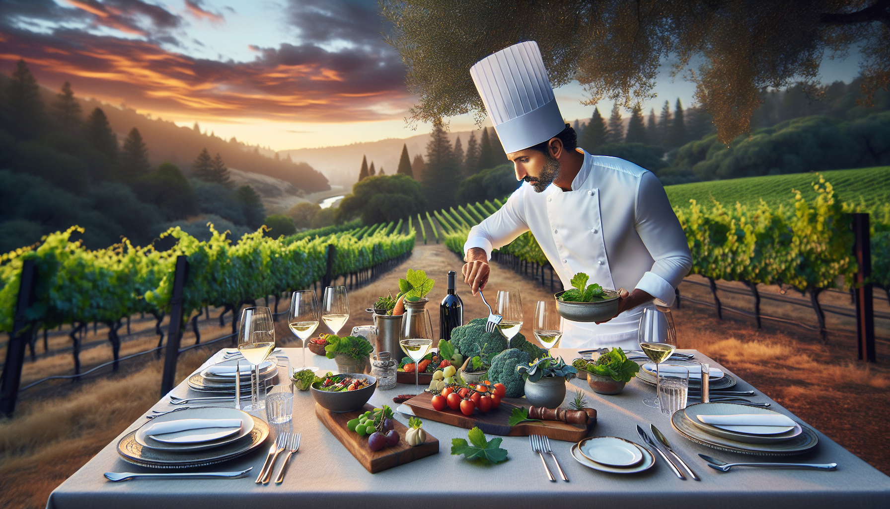 Discover the Cost and Process of Hiring a Private Chef in Napa, California